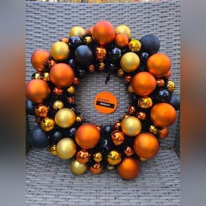 New 15-Inch Shatterproof Halloween Wreath Shatterproof indoor/outdoor home decor